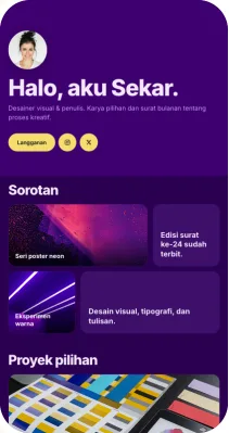 Pratinjau template Anggrek