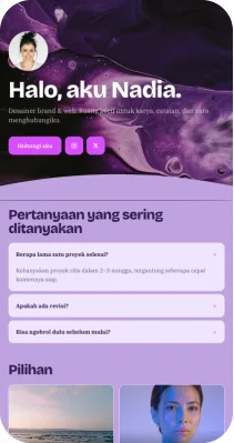 Pratinjau template Ranum